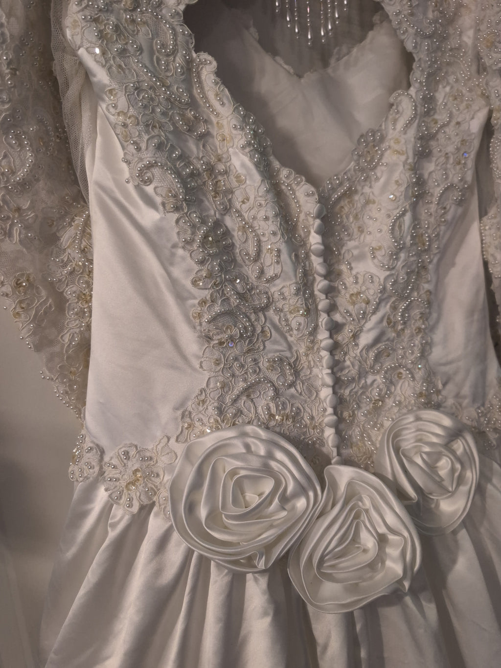 C-1 90's Moonlight Wedding Dress