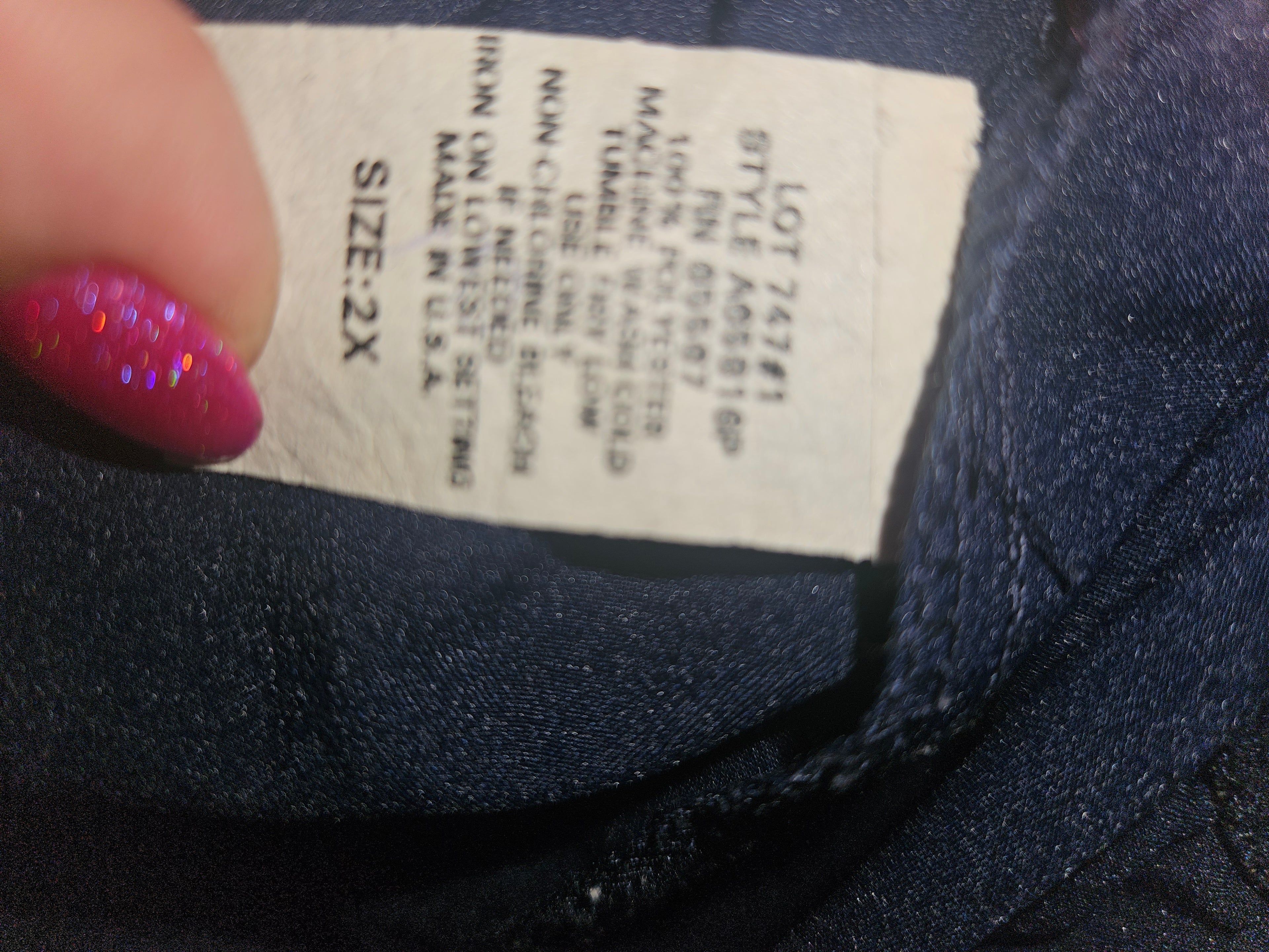 NW-1 Nice Dark Blue Pants