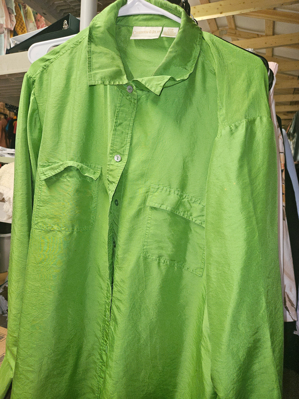 NW-1 Christie & Jill dress blouse