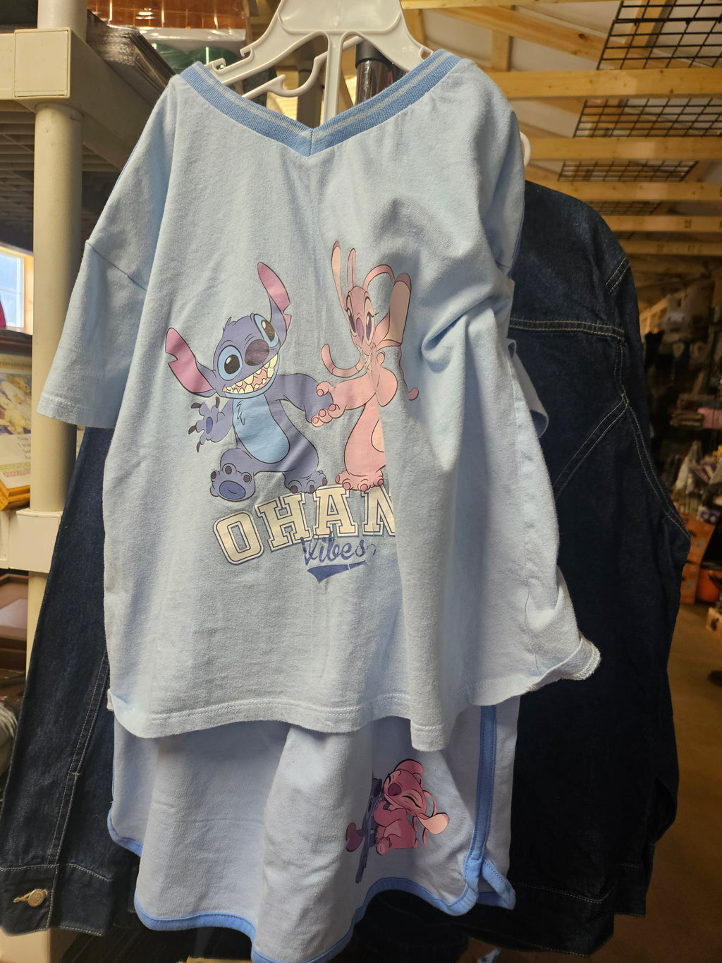 NW-1 2 piece scort set with stitch